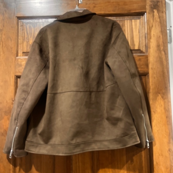 Zara suede oversized jacket - Picture 5 of 7